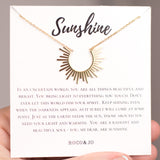 Sunshine Pendant Necklace