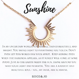 Sunshine Pendant Necklace