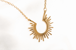 God's Light Sun Pendant Necklace