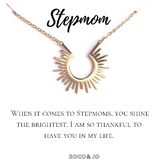 Stepmom Gift Pendant Necklace - Stepmother Gift - Blended Family