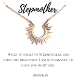 Stepmom Gift Pendant Necklace - Stepmother Gift - Blended Family